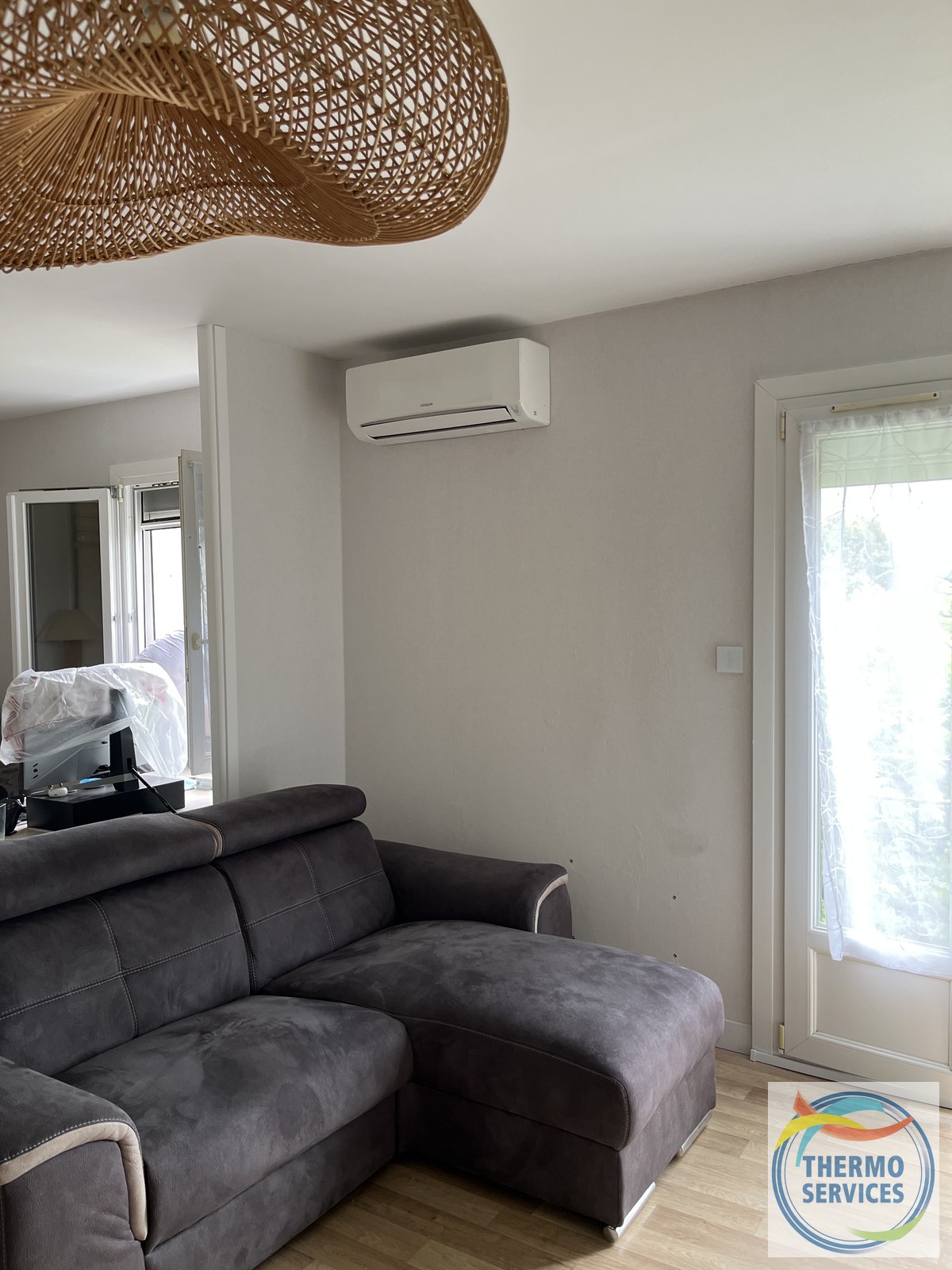 Installation d'un climatiseur Mono Split Hitachi AirHome 400 - photo 2