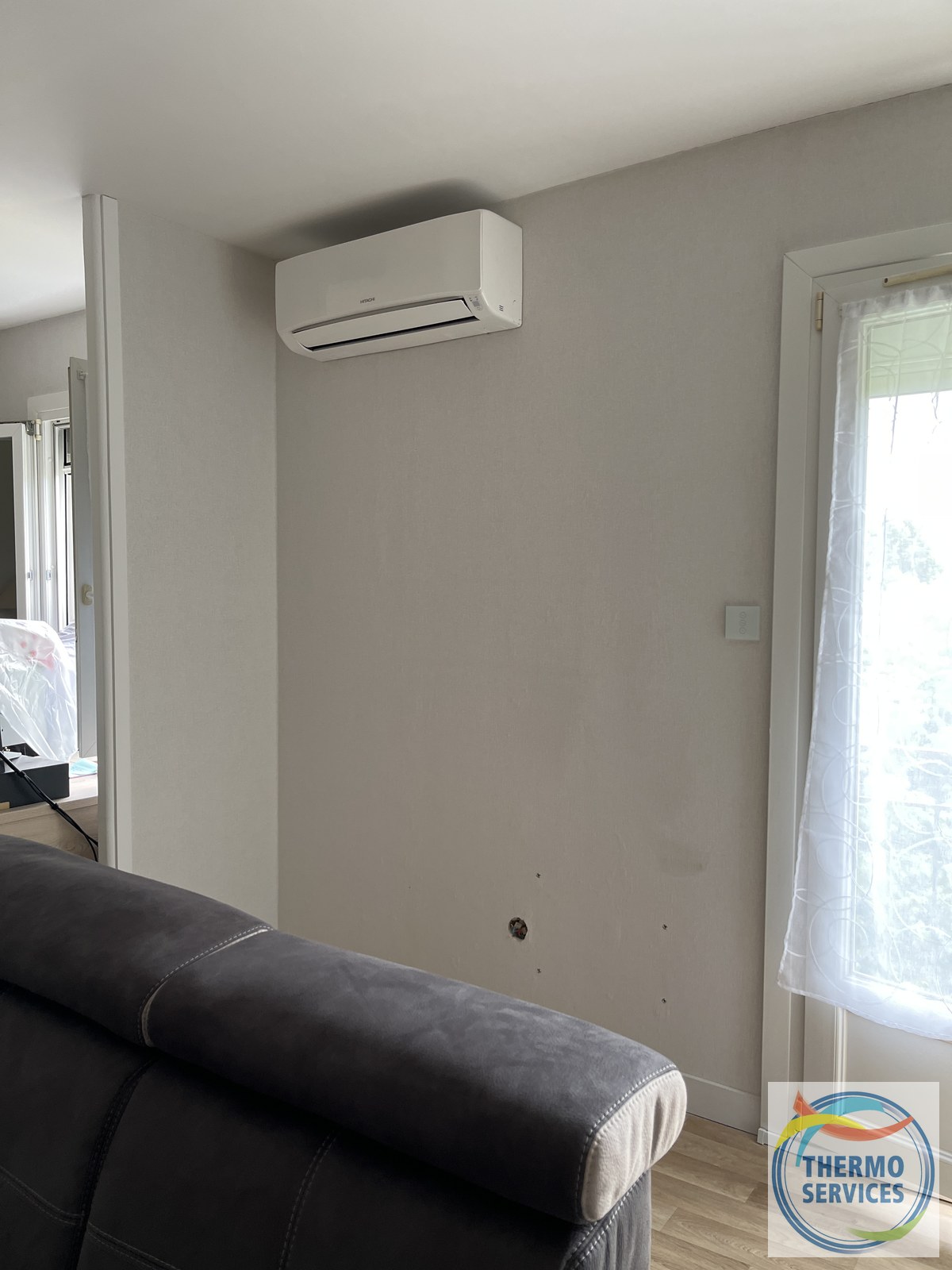 Installation d'un climatiseur Mono Split Hitachi AirHome 400 - Villeneuve sur Lot 47300