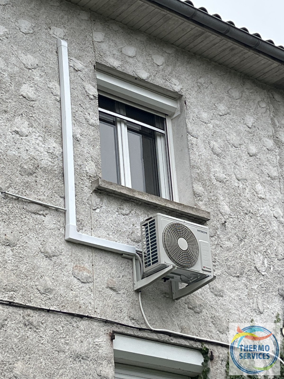 Installation d'un climatiseur Mono Split Hitachi AirHome 400 - photo 3